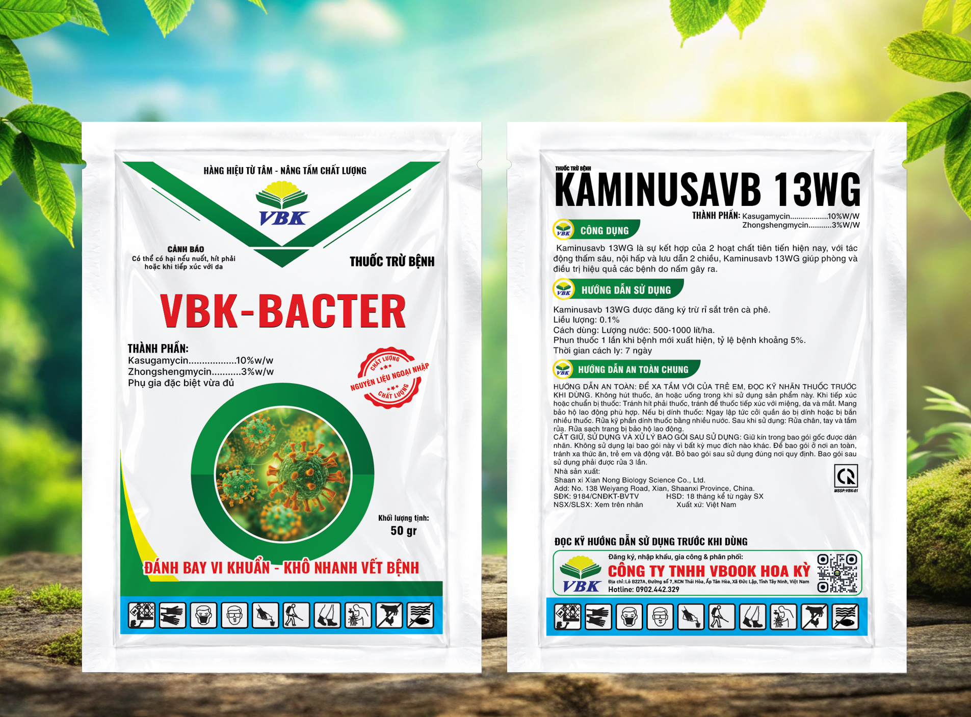 Thuốc trừ bệnh VBK-BACTER 13WG