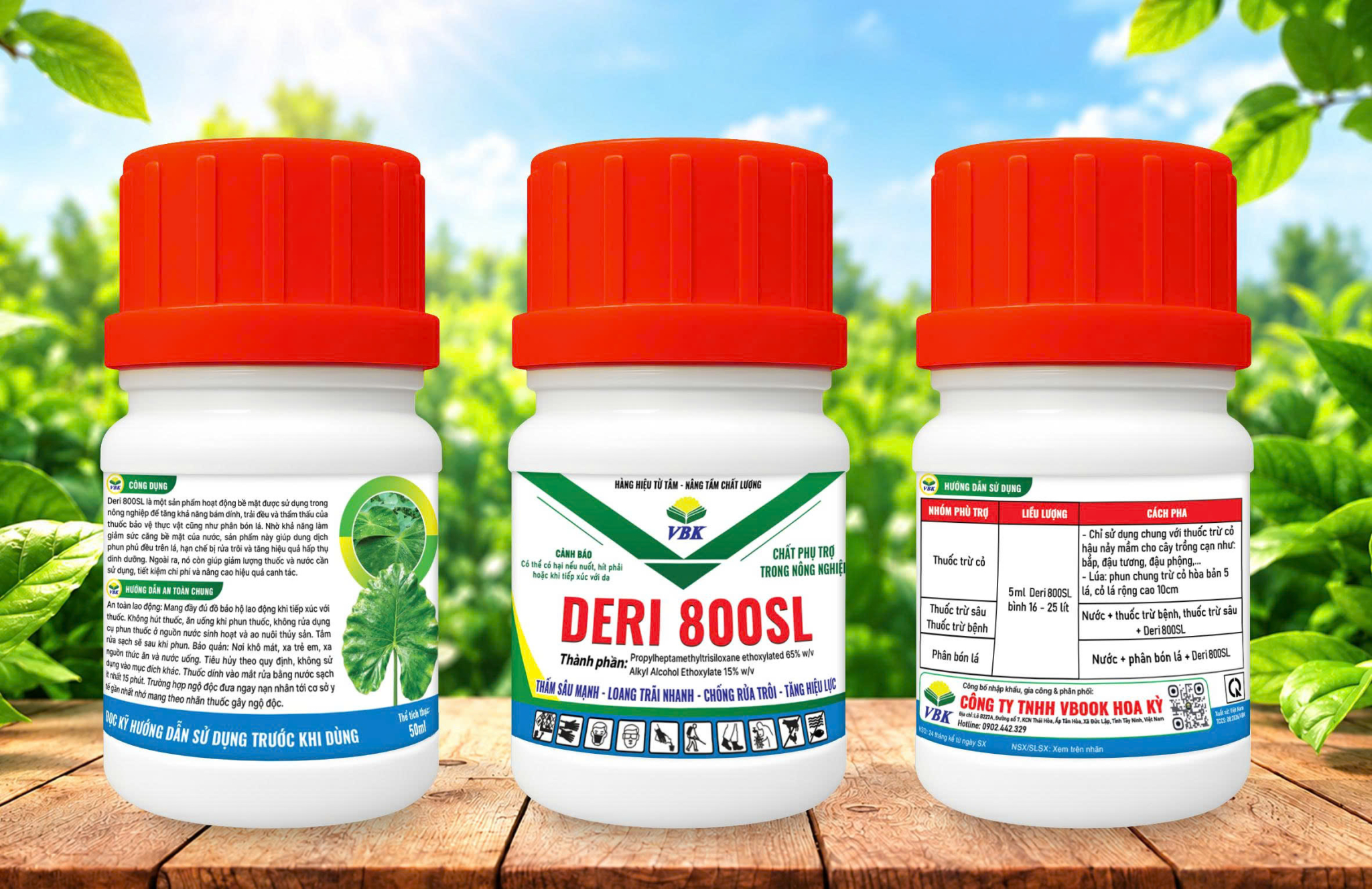 Chất phụ trợ nông nghiệp DERI 800SL