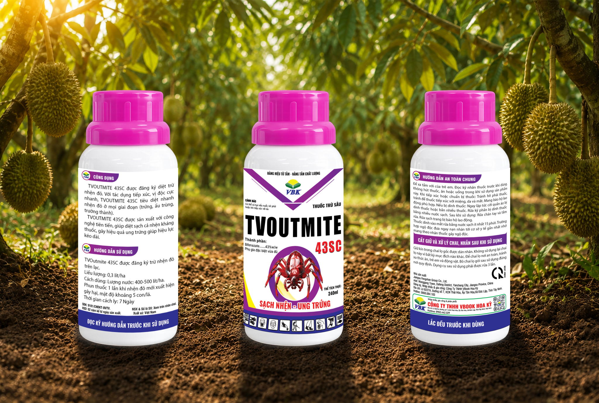 Thuốc trừ sâu TVOUTMITE 43SC