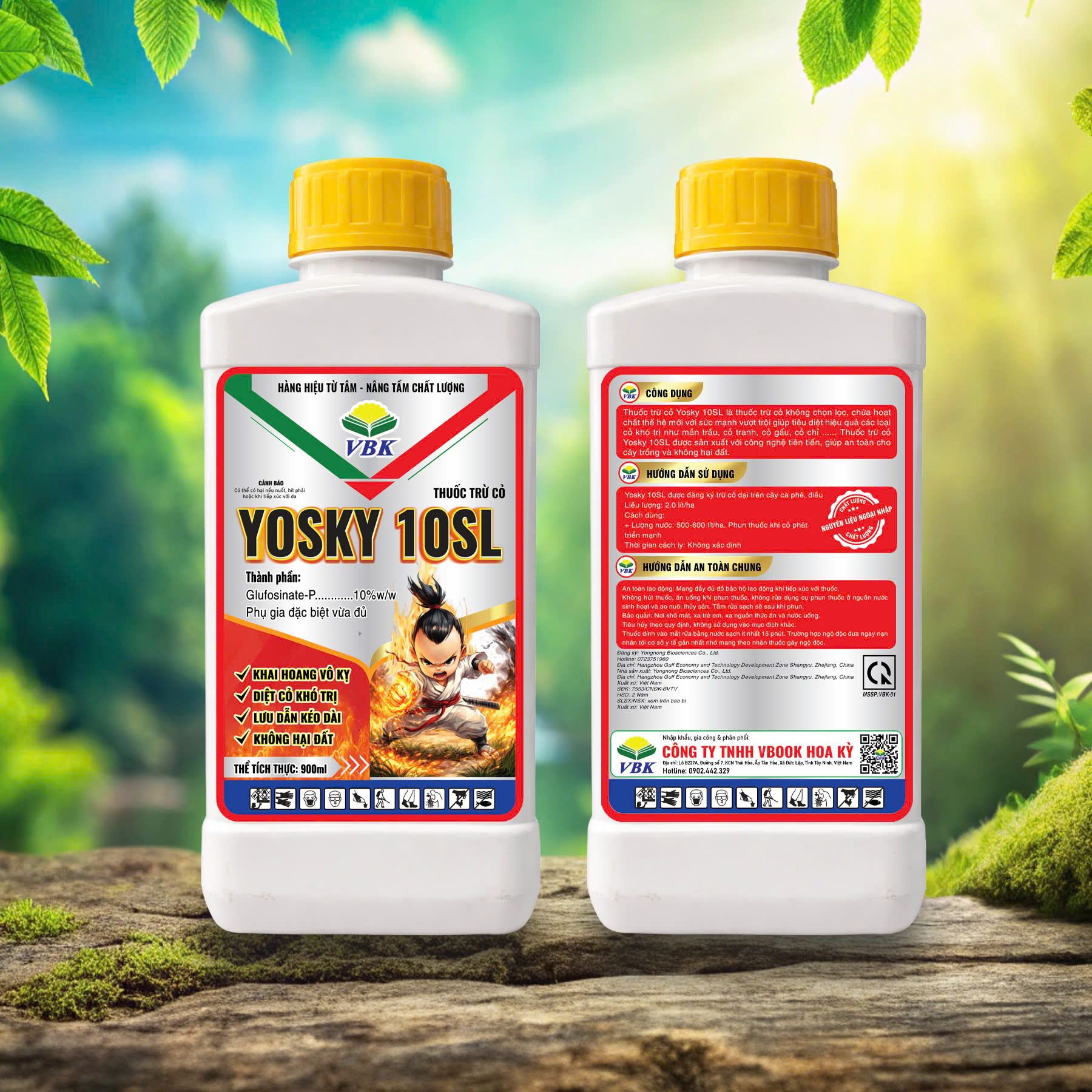 Thuốc trừ cỏ YOSKY 10SL - 900ml